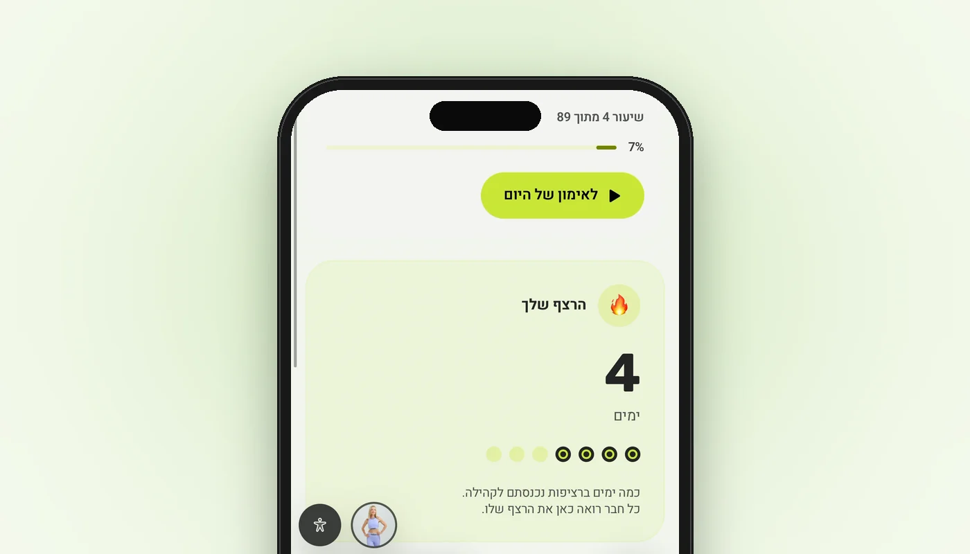 שומר הרצף שלך: 4 ימים ברצף